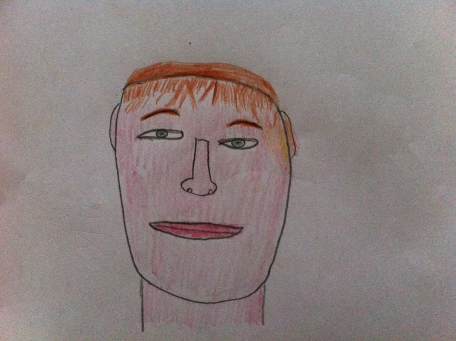 Zelfportret van een kind