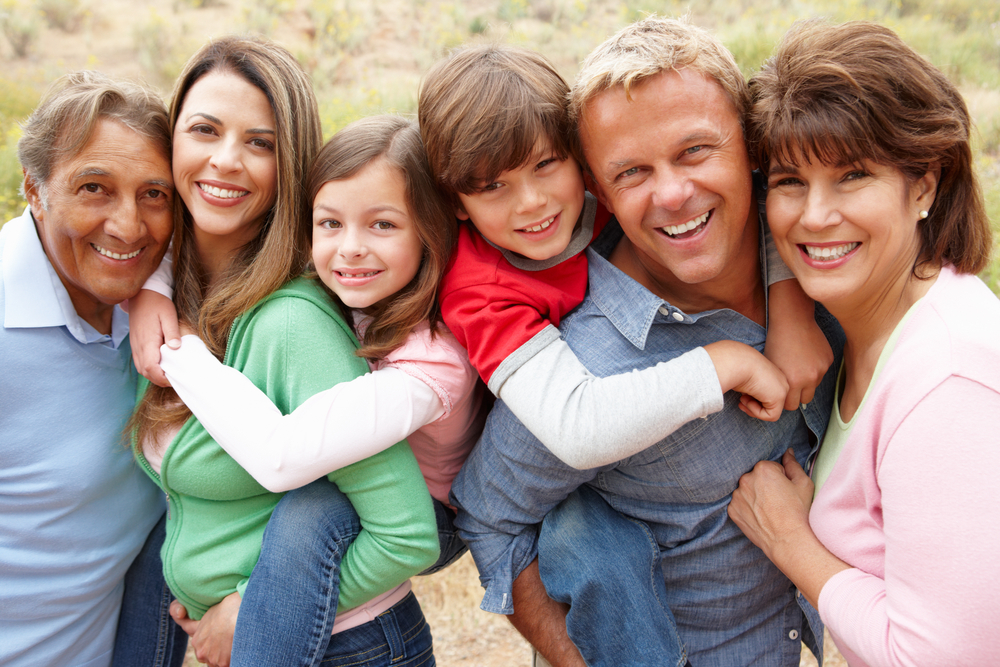 Familieziel van generaties